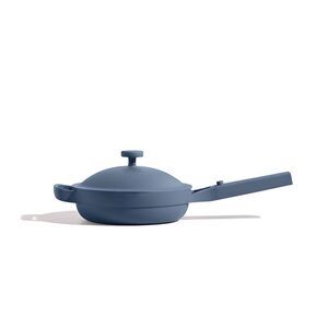 Our Place -  4PC Ceramic Glass All-in-One Pan Cookwar Blue